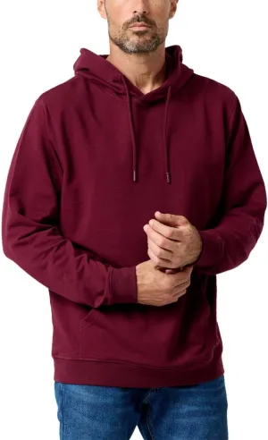 Premium Hoodies for Men S - 4XL Lightweight Casual Fitted Plain Pullover Sweatshirt