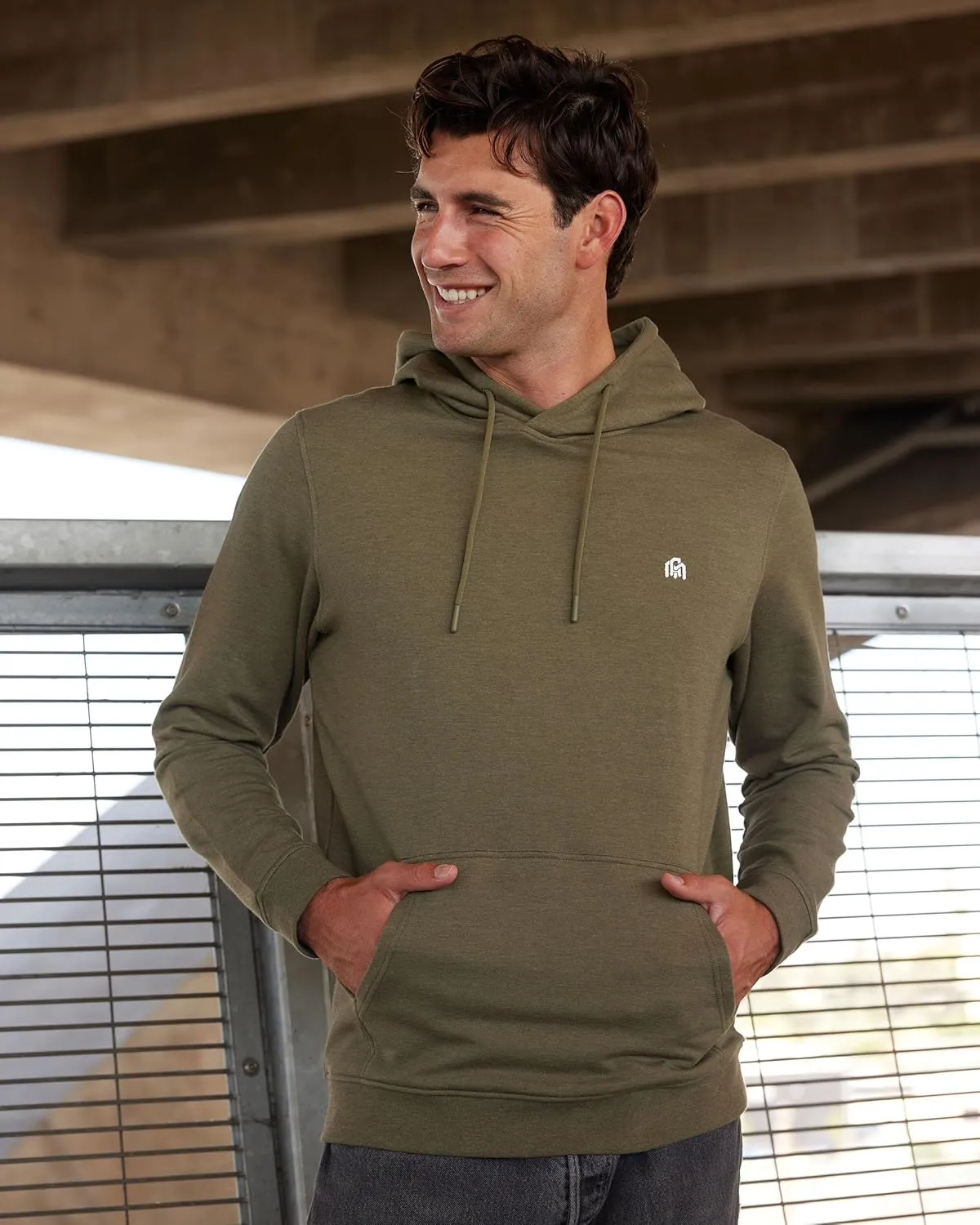 Premium Hoodies for Men S - 4XL Lightweight Casual Fitted Plain Pullover Sweatshirt