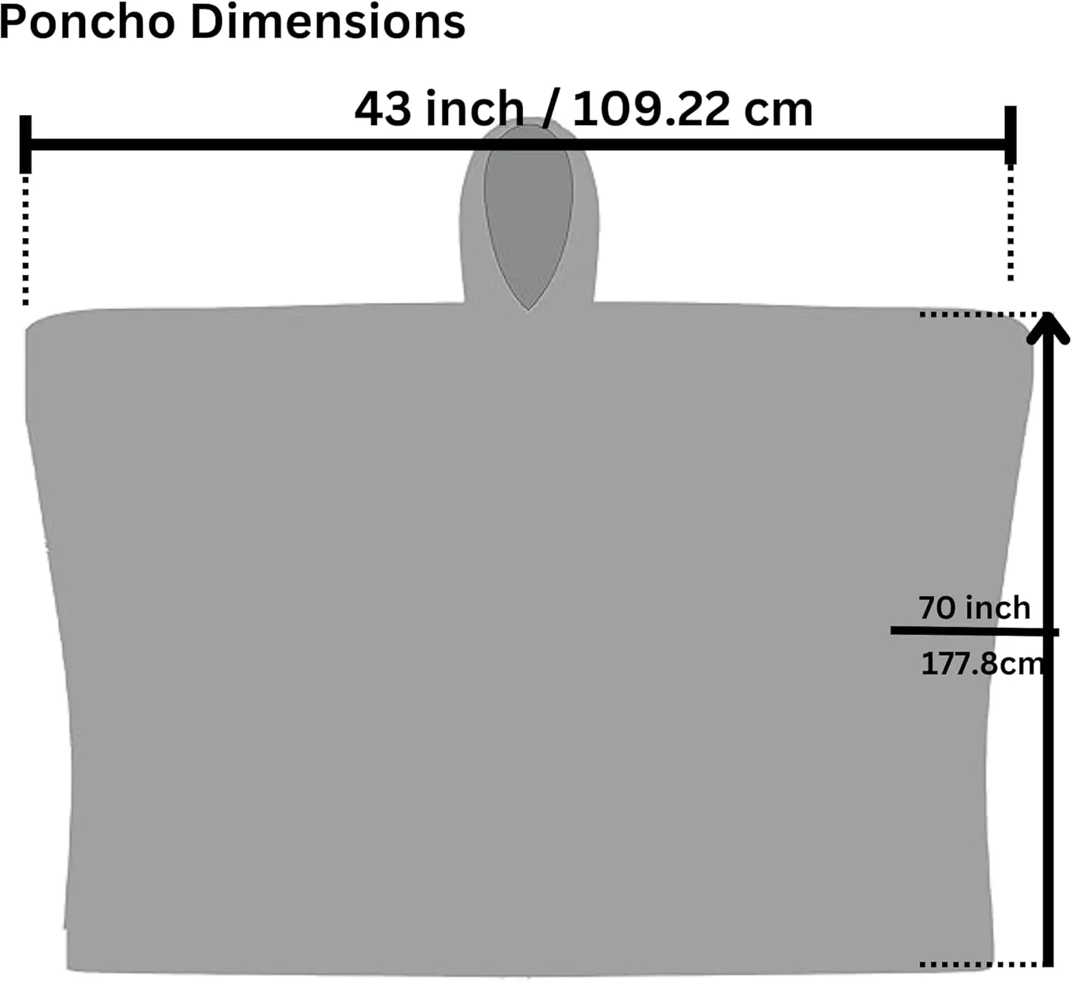 QISU Alpaca Wool Poncho, Handmade in Ecuador, Thick, Warm and Alpaca Wool Poncho, Lightweight and Soft