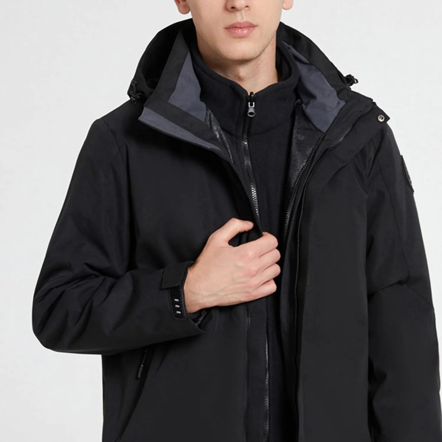 Rain Jacket for Men 2023 Novelty Waterproof Raincoat Lightweight Rain Jackets Outdoor Rain Coat Windbreaker with Hood