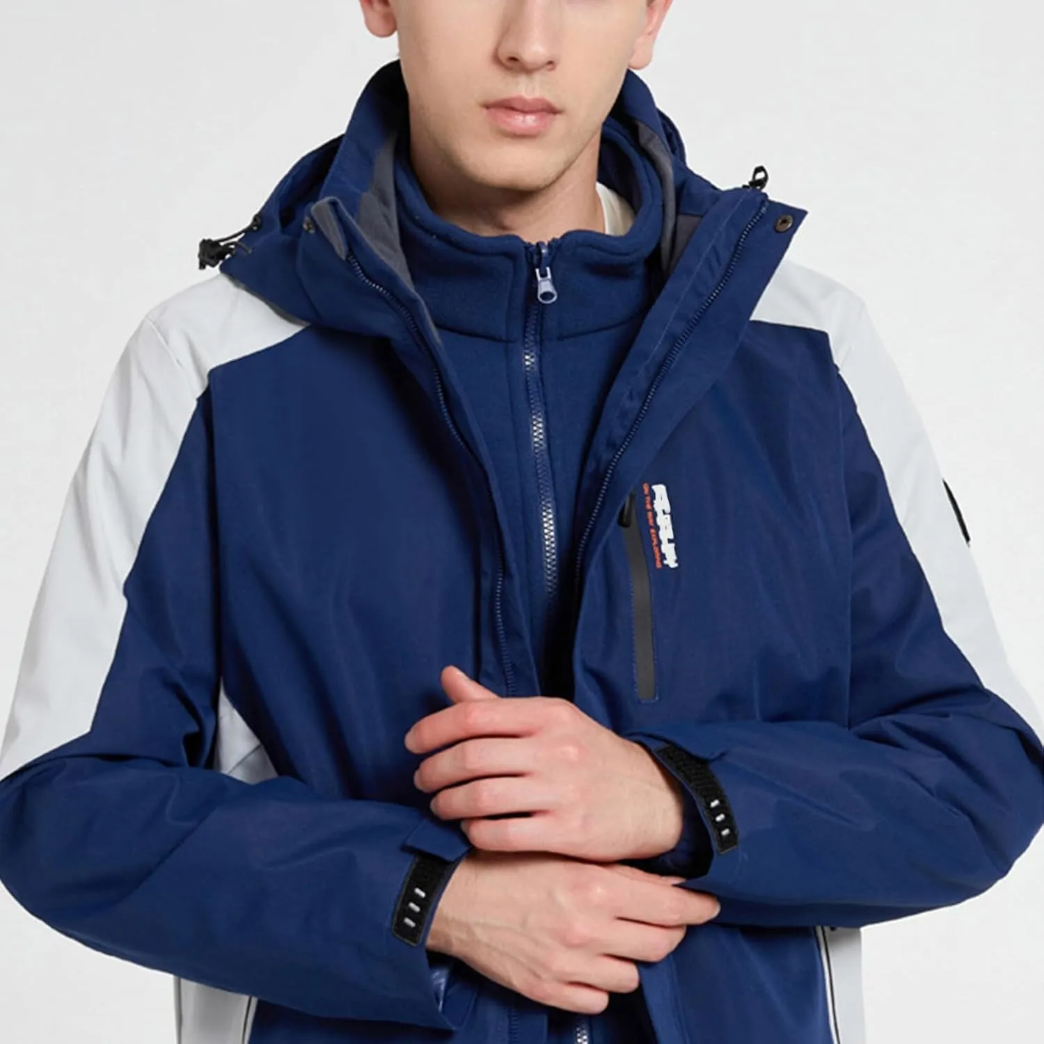 Rain Jacket for Men 2023 Novelty Waterproof Raincoat Lightweight Rain Jackets Outdoor Rain Coat Windbreaker with Hood