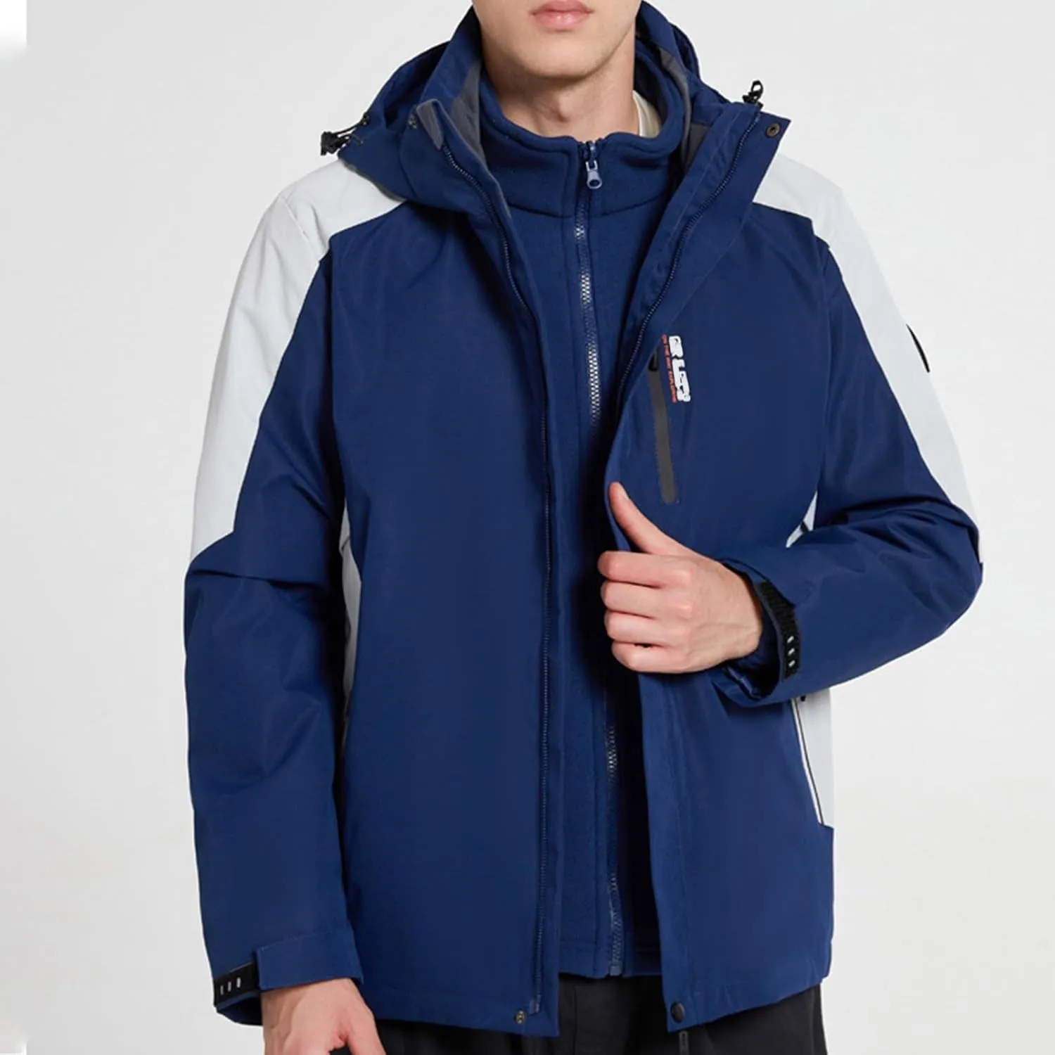 Rain Jacket for Men 2023 Novelty Waterproof Raincoat Lightweight Rain Jackets Outdoor Rain Coat Windbreaker with Hood
