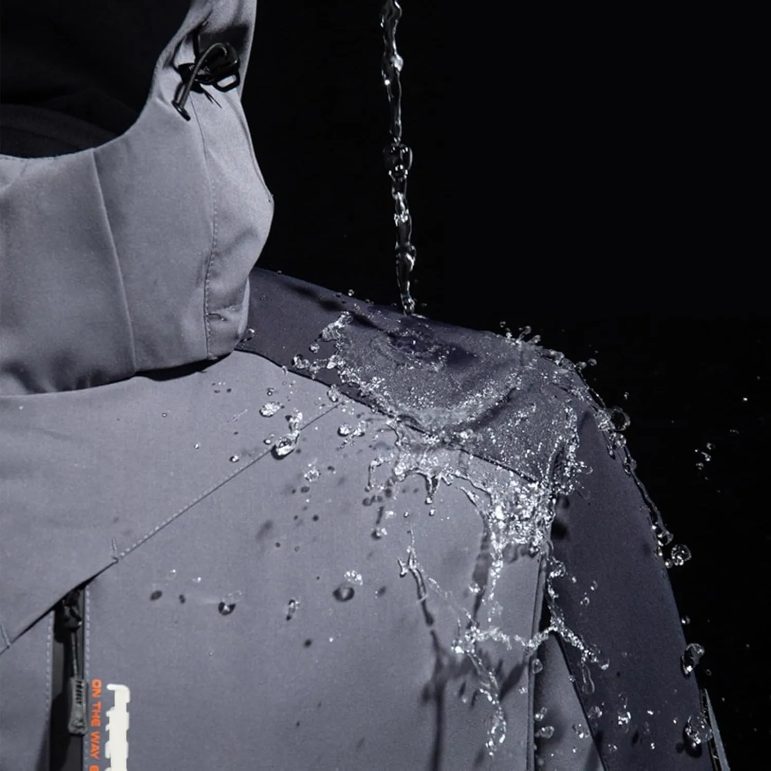 Rain Jacket for Men 2023 Novelty Waterproof Raincoat Lightweight Rain Jackets Outdoor Rain Coat Windbreaker with Hood