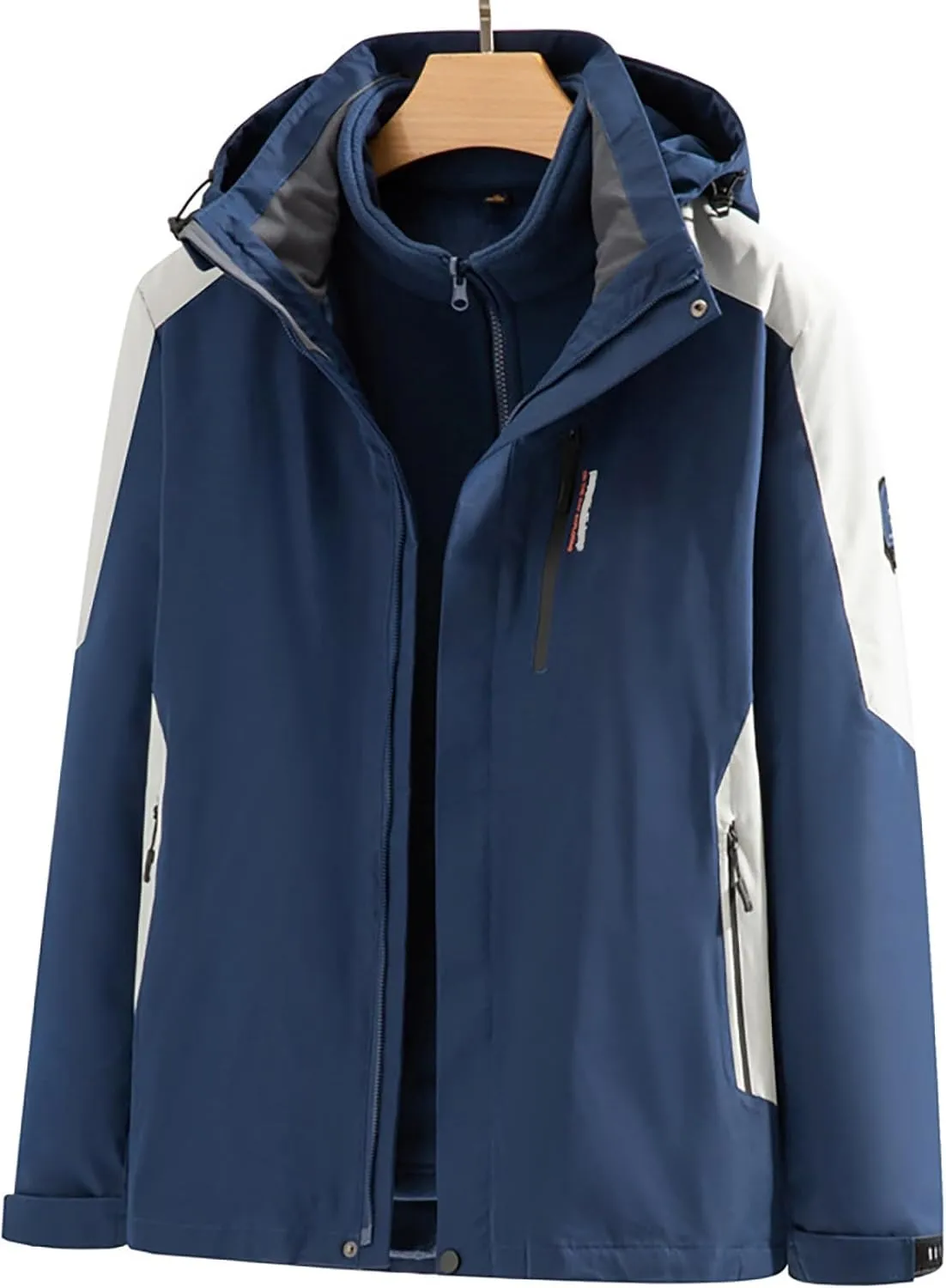 Rain Jacket for Men 2023 Novelty Waterproof Raincoat Lightweight Rain Jackets Outdoor Rain Coat Windbreaker with Hood