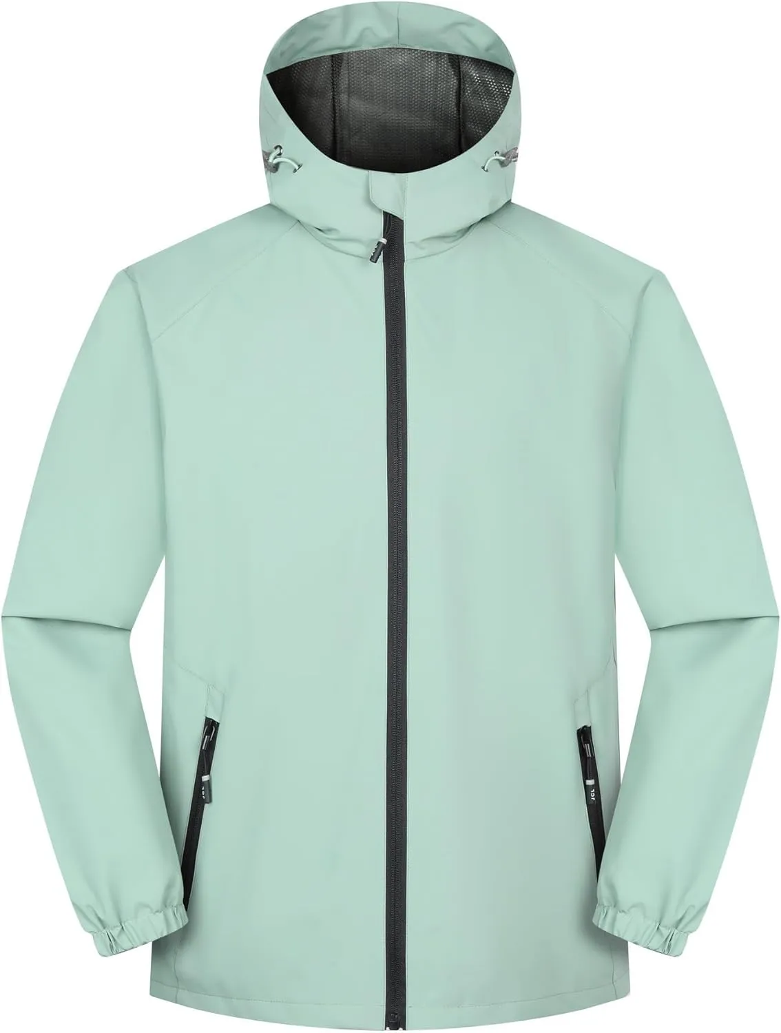 Rain Jacket Men's Lightweight Jackets Waterproof Jackets for Men Outdoor Hiking Gof Hooded Rain Coat Windbreaker