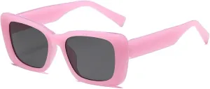 Rectangle Fashion Sunglasses for Women Vintage Outdoor Uv400