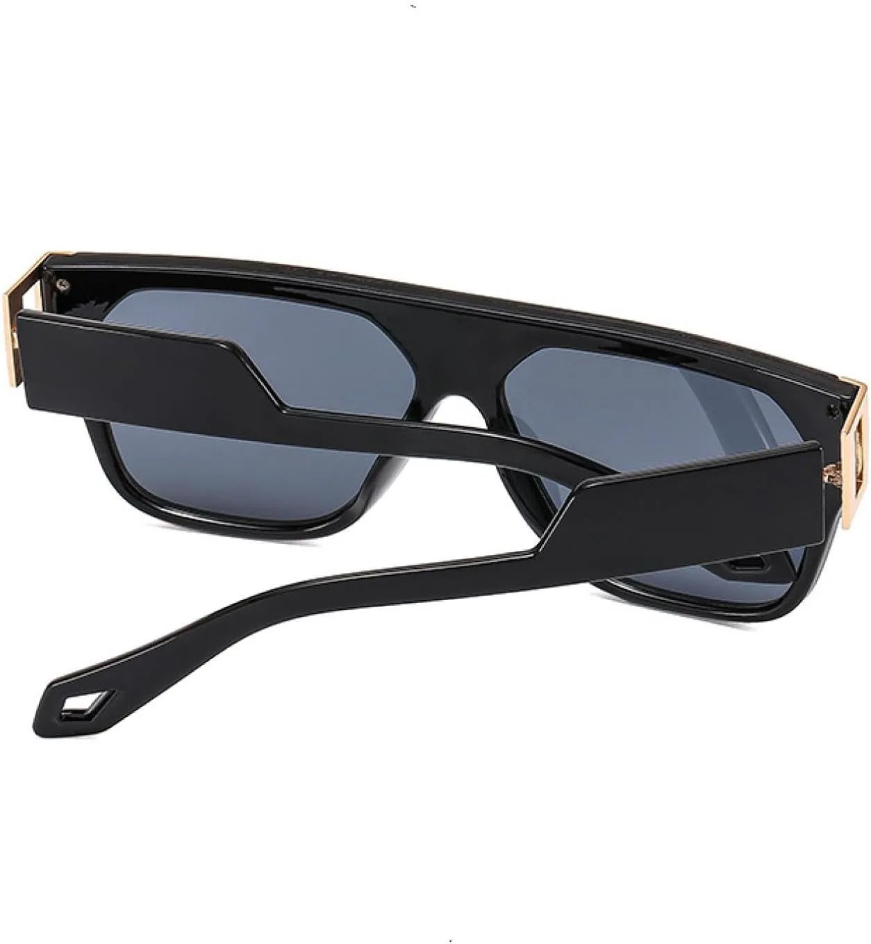 Retro Luxury Frame Square Sunglasses for Men Women Trendy Outdoors Travels Driving Sunglasses Uv400