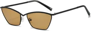 Retro Quality Cat Eye Men Women Metal Frame Sunglasses Vintage Fashion Luxury Trending Shades Uv400 Eyeglasses