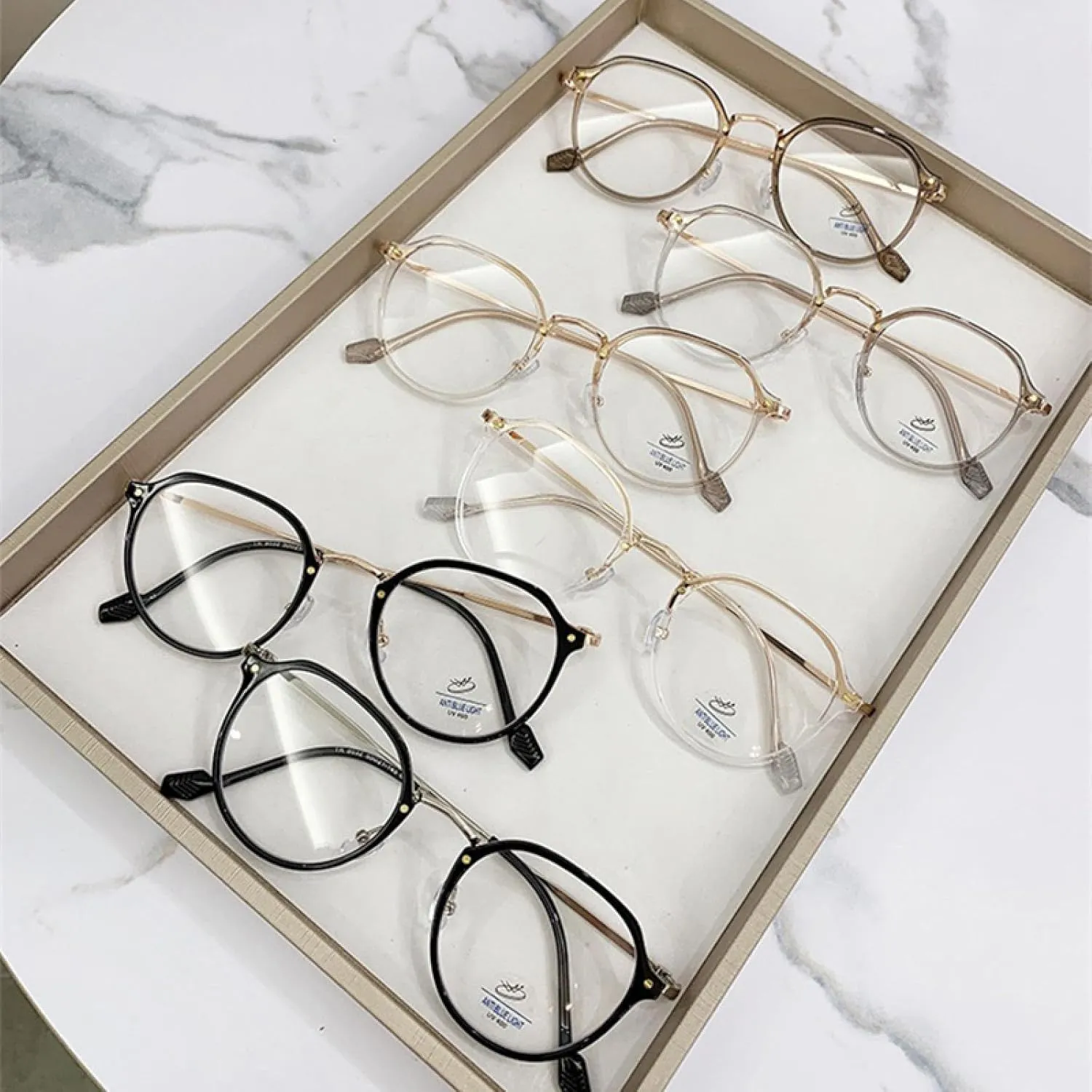 Retro Round Glasses Frame Ultralight Fashion Frames
