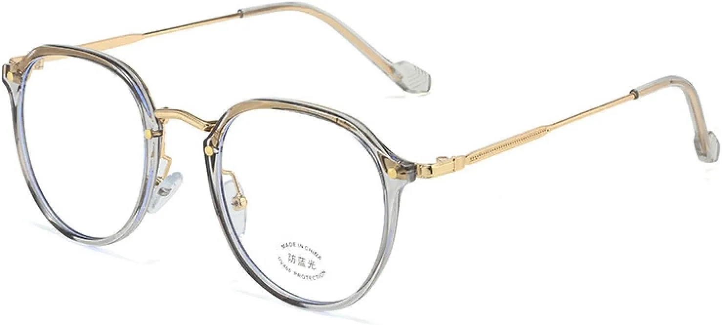 Retro Round Glasses Frame Ultralight Fashion Frames