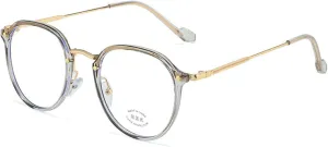 Retro Round Glasses Frame Ultralight Fashion Frames