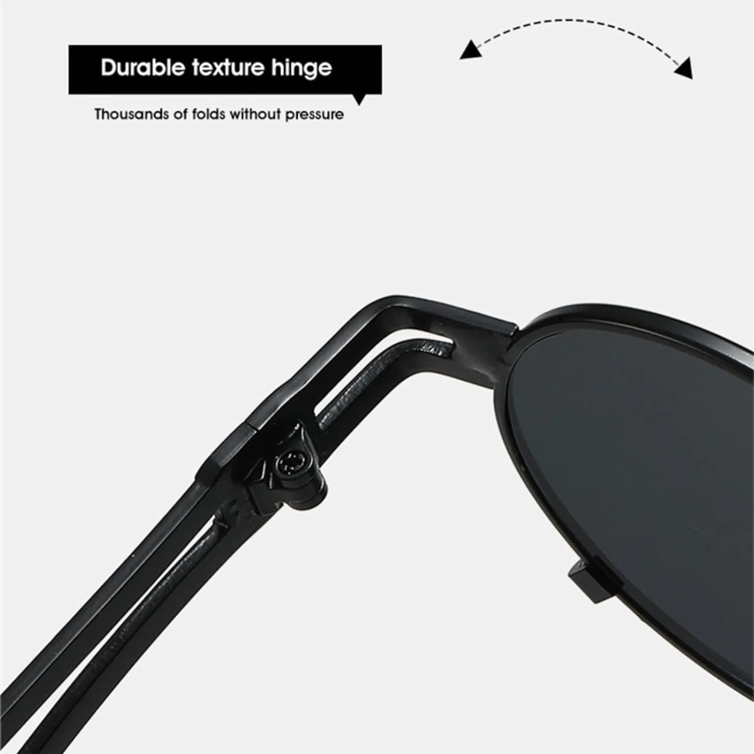Retro Small Oval Sunglasses Women Fashion Irregular Metal Frame Men Punk Shades Uv400 Sun Glasses