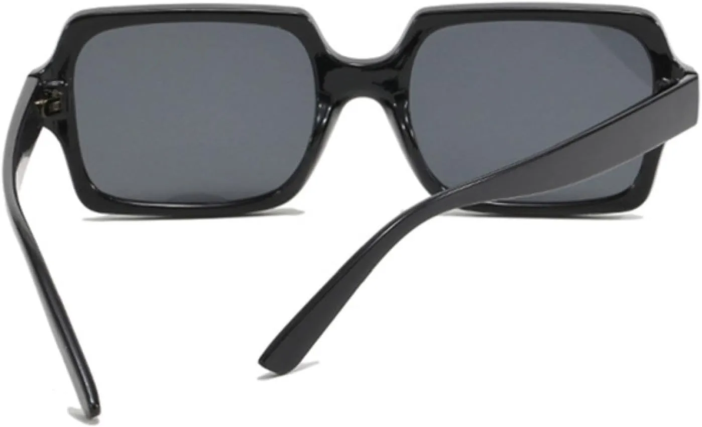 Retro Sunglasses Men Popular Oversized Spectacles Women Stylish Casual Sunshade Mirror