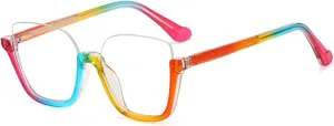 Retro Women Glasses Frames Fashion Clear Men Colorful