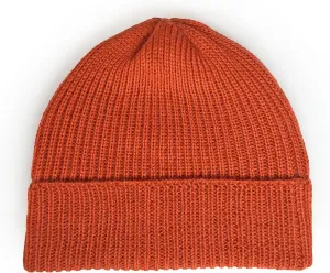 Ribbed Stocking Cap - 100% Alpaca Wool - Traditional Fisherman Style for Work or Fashion Unisex Durable All Weather Hat