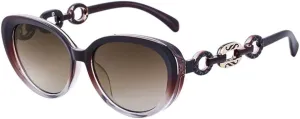 Sexy Ladies Luxury Cat Eye Sunglasses Women For Men Vintage Punk Sun Glasses Trend Big Frame Chain Shades UV400