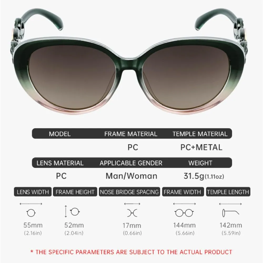 Sexy Ladies Luxury Cat Eye Sunglasses Women For Men Vintage Punk Sun Glasses Trend Big Frame Chain Shades UV400