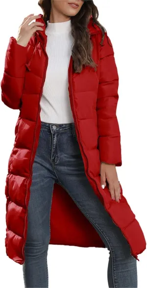 SHAOBGE Women Outdoor Jacket Women's Packable Down Jacket Hooded Puffer Jacket Lightweight Winter Coat Sweater Women