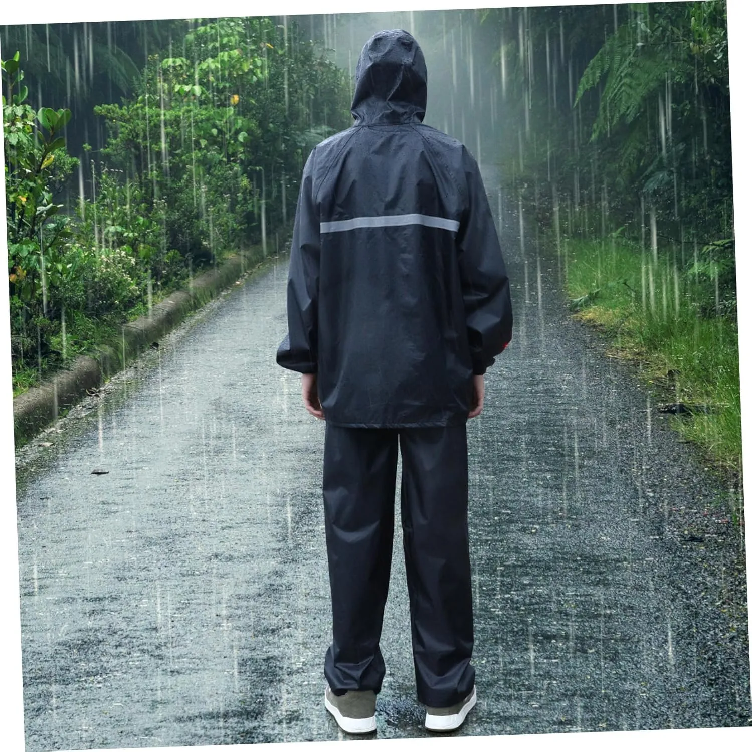 SOIMISS Raincoat Ladies Rain Jacket Rain Jacket Rain Jackets for Women Adult Rain Poncho Rain Coats for Women