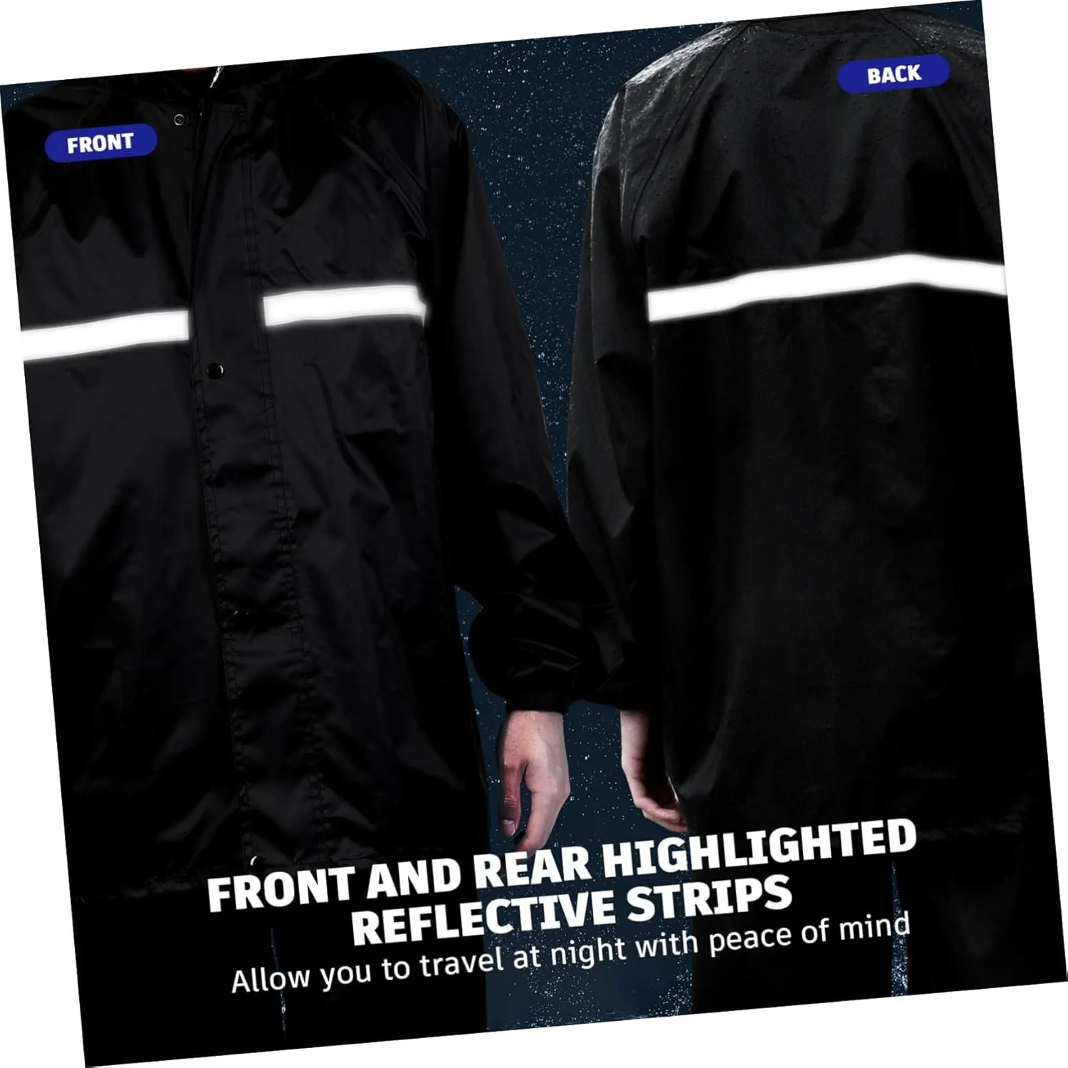 SOIMISS Raincoat Ladies Rain Jacket Rain Jacket Rain Jackets for Women Adult Rain Poncho Rain Coats for Women