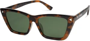 SOJOS Trendy Sunglasses Womens Cute Cat Eye Polarized Square Women Designer Shades SJ2297