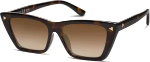 SOJOS Trendy Sunglasses Womens Cute Cat Eye Polarized Square Women Designer Shades SJ2297