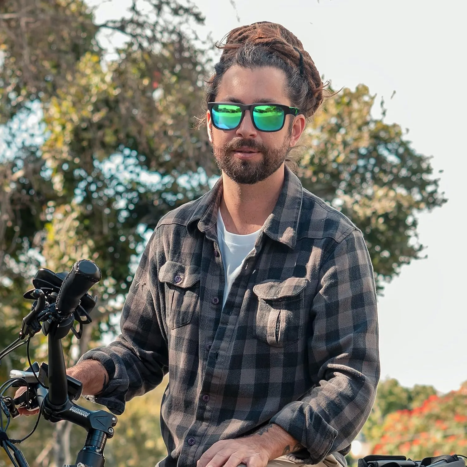 Sports Polarized Sunglasses For Men Cycling Driving Fishing Sun Glasses Women 100% UV Protection HD5089