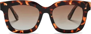 Square Cat Eye Polarized Sunglasses for Women Retro Classic Vintage Trendy Cateye Shades Sunnies