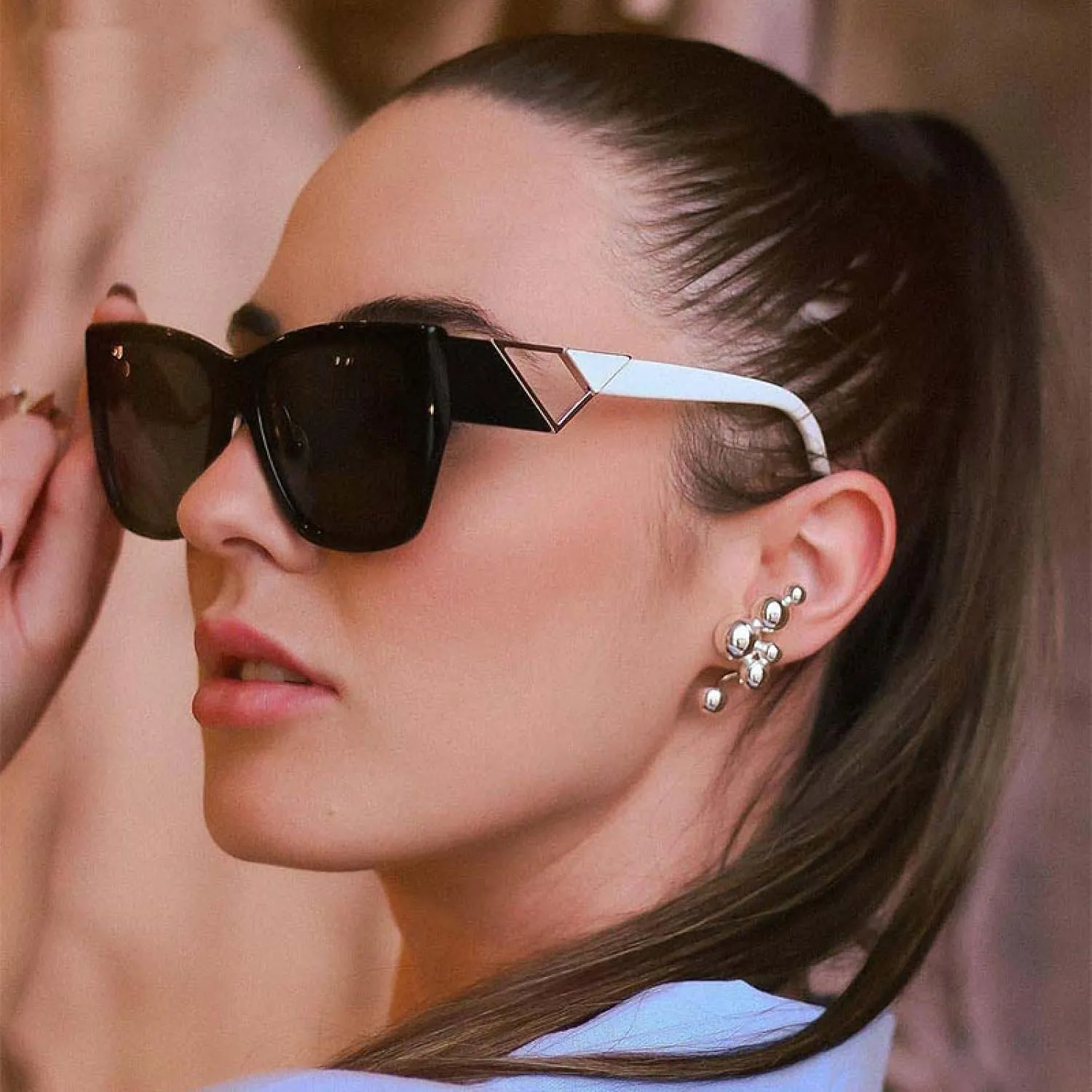 Sunglasses for Women Luxury Fashion Men Uv400 Vintage