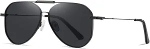 Sunglasses for Women Men Metal Uv400 Frame Driving Fishing Bike Shade