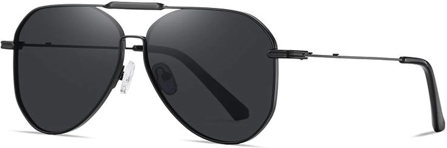 Sunglasses for Women Men Metal Uv400 Frame Driving Fishing Bike Shade