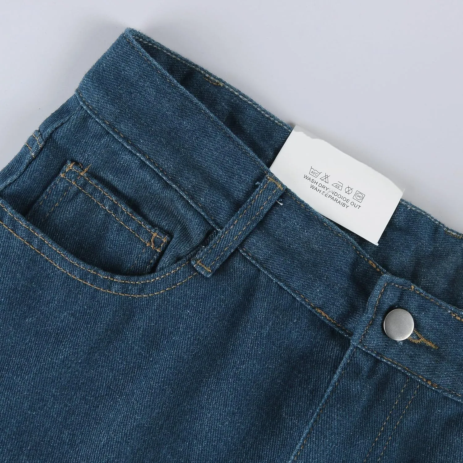 Sweatpants That Look Like Boyfriend Sweatpant Jeans Womens Wide Leg High Waist Jeans with Pockets