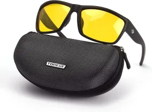 TOREGE Polarized Sports Sunglasses for Men and Women Cycling Running Golf Fishing Sunglasses TR26
