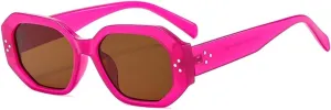 Tortoiseshell Cat Eye Sunglasses Vintage Rivets Women Sun Glasses Men Shades Female UV400