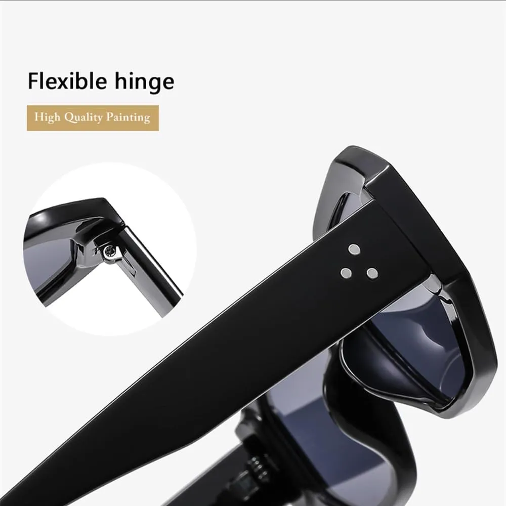 Tortoiseshell Cat Eye Sunglasses Vintage Rivets Women Sun Glasses Men Shades Female UV400