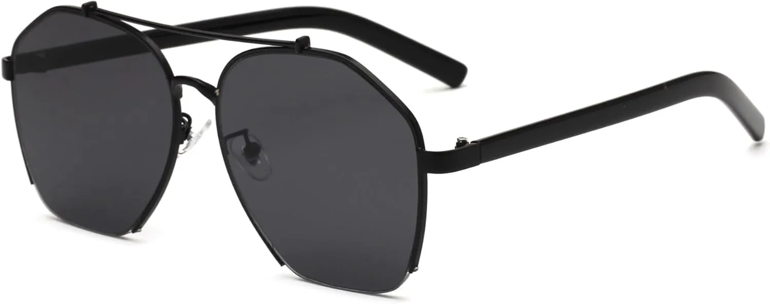 Trendy Men's Outdoor Driving Sunglasses Women's Vacation Street Shooting Party Sun Glasses