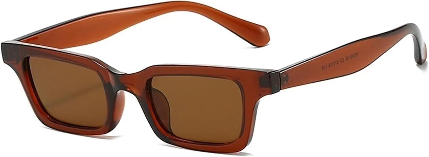 Trendy Small Frame Sunglasses Square Frame Outdoor Women Sports Sun Glasses