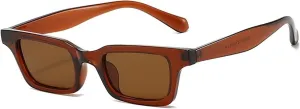Trendy Small Frame Sunglasses Square Frame Outdoor Women Sports Sun Glasses