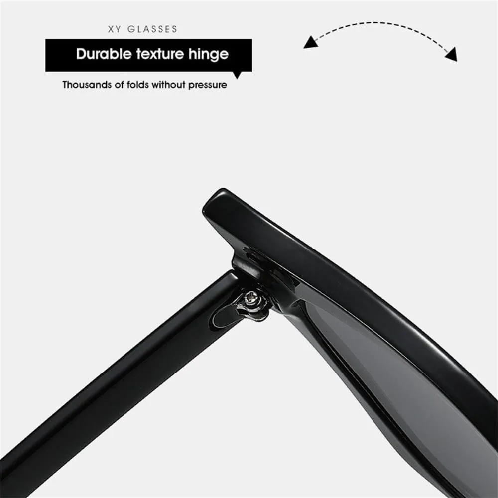 Trendy Sunglasses Cat Eye Sunglasses Women Men PC Lens Frame Gradients Vintage Eyewear