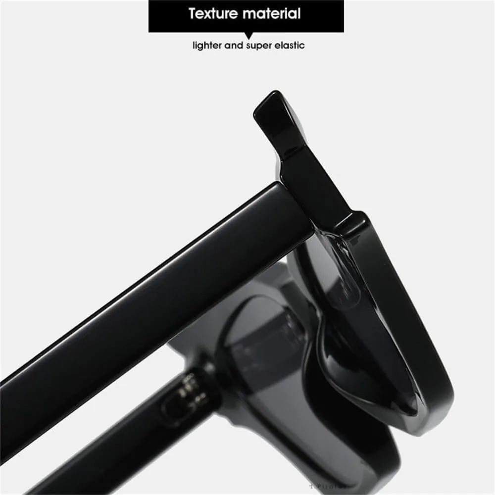 Trendy Sunglasses Cat Eye Sunglasses Women Men PC Lens Frame Gradients Vintage Eyewear
