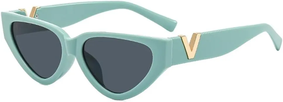 Vintage Small Frame Cat Eye Sunglasses Women Sun Glasses Shades UV400