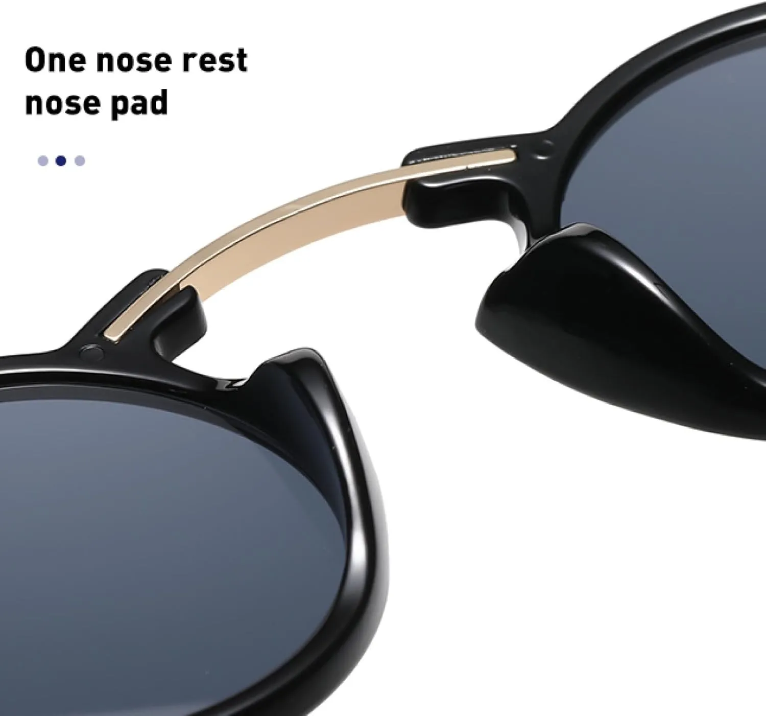 Vintage Small Round Steampunk Sunglasses for Women Men Luxury Punk