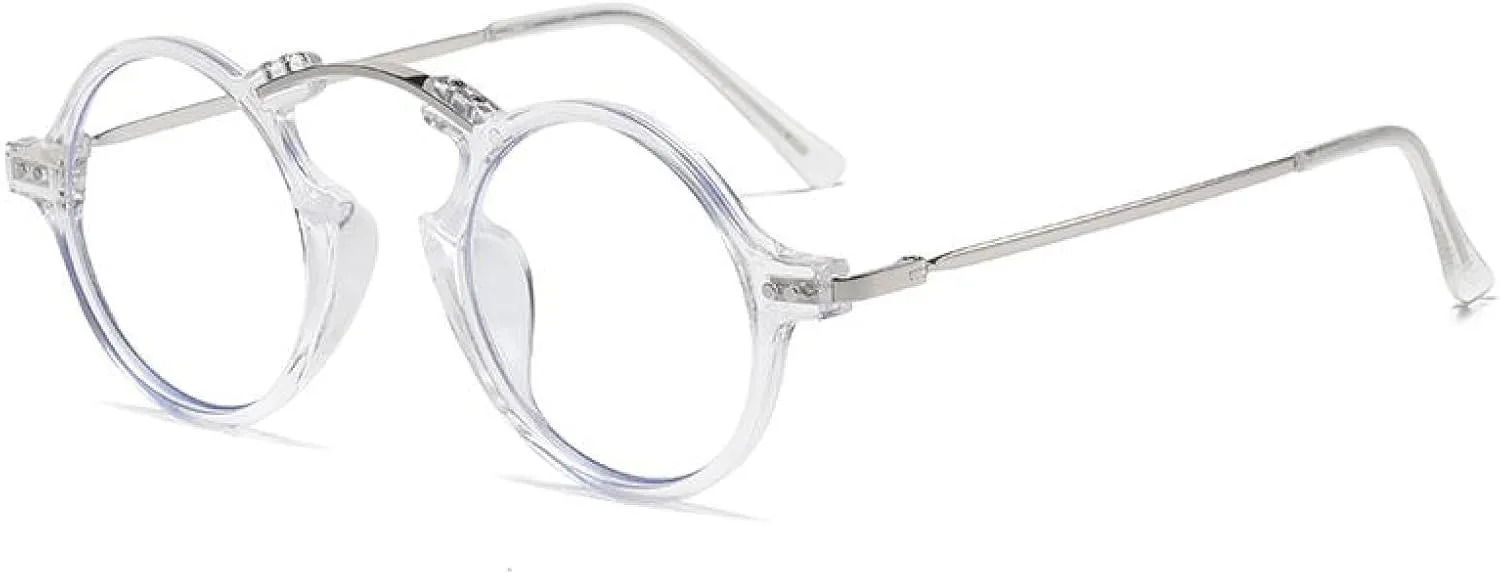 Vintage Small Round Steampunk Sunglasses for Women Men Luxury Punk