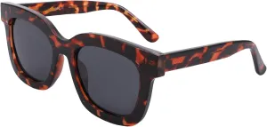 Vintage Thick Frame Square Sunglasses, Retro Cat Eye Sun Glasses UV Protection for Women Men