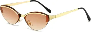 willochra Vintage Fashion Cat Eye Sunglasses Women For Men Sun Glasses Punk Hip Hop Sexy Lady Eyeglasses F25