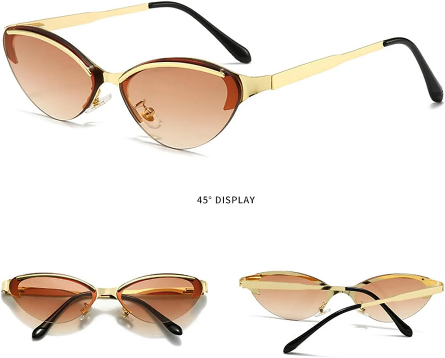willochra Vintage Fashion Cat Eye Sunglasses Women For Men Sun Glasses Punk Hip Hop Sexy Lady Eyeglasses F25