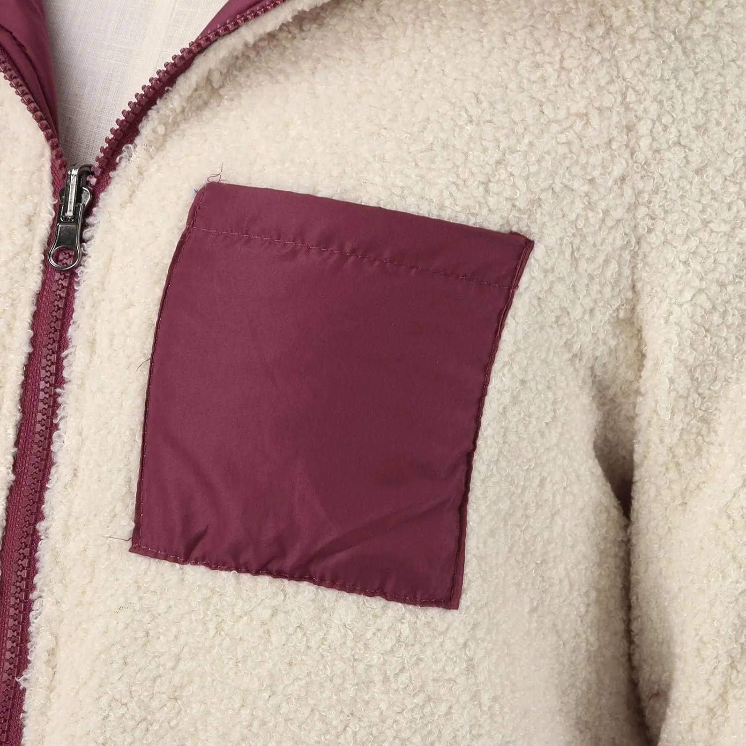 Winter Coats for Women Warm Faux Fur Lined Thicken Jacket Quilted Long Puffer Coat Hood Down Outerwear with Pockets