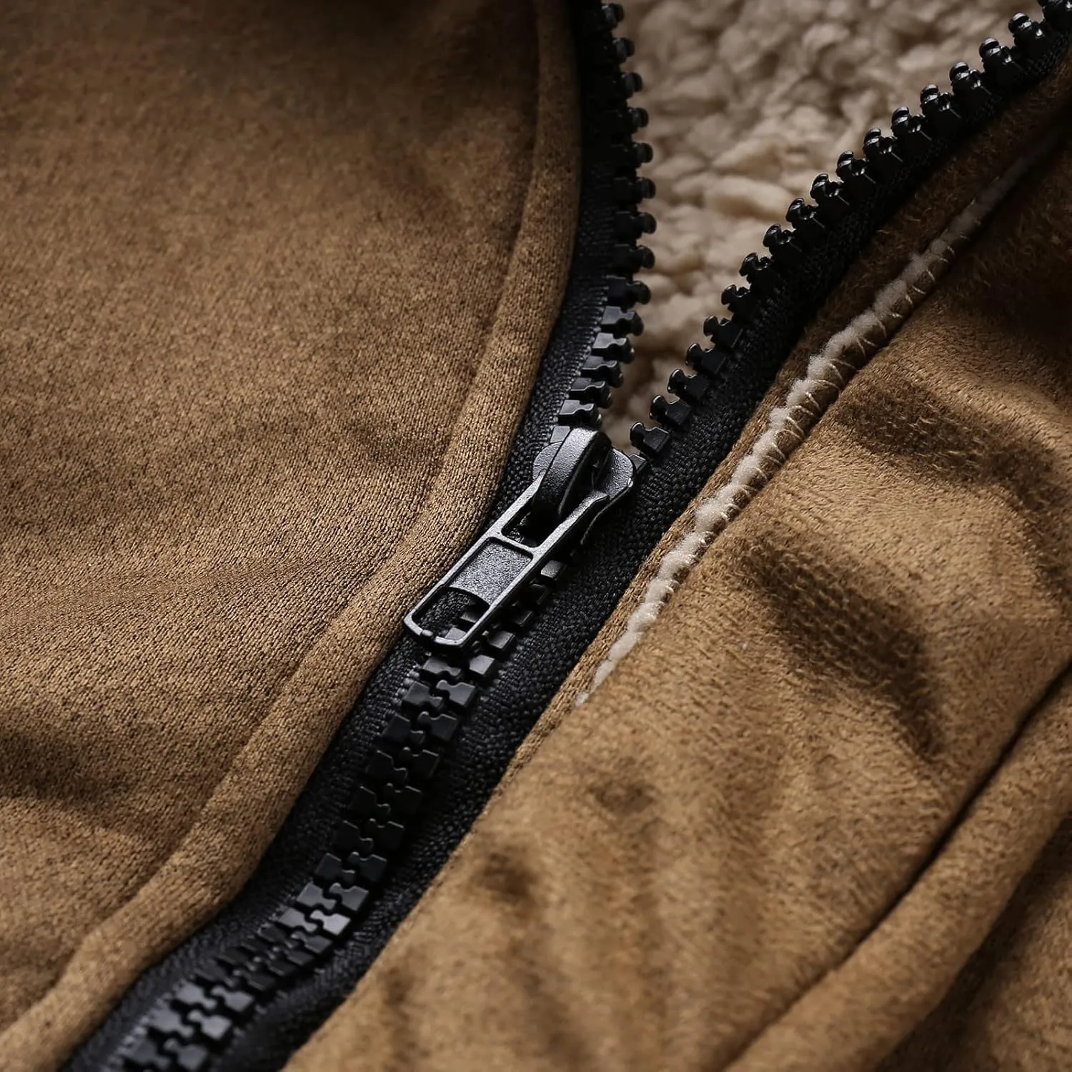 Winter Coats Plus Velvet Thickened Double Pocket Western Cow 3D Printed Hooded Brown Warm Cotton Jacket