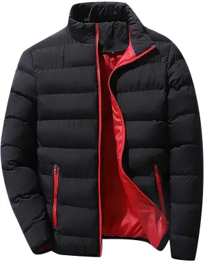 Winter Jackets for Men Puffer Jacket Men Lightweight Warm Puffy Windproof Waterproof Quilted Coat Down Jacket Men