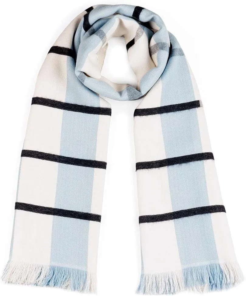 Women's 100% Baby Alpaca Wool Oversized Blanket Scarf, Soft & Cozy
